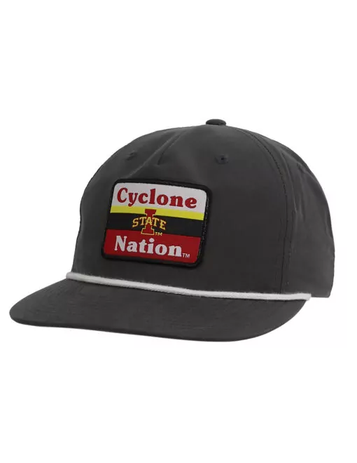 ISU P Color Block Stack Patch Hat