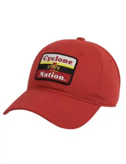 ISU P Color Block Stack Patch Hat