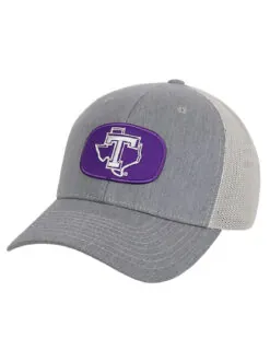 TSU Block T Flat Oval Patch Hat