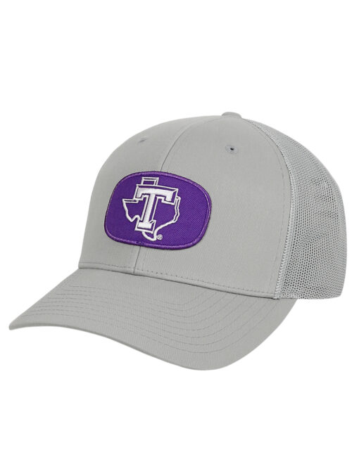 TSU Block T Flat Oval Patch Hat - Image 4