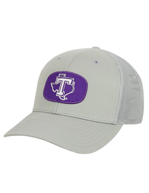 TSU Block T Flat Oval Patch Hat - Image 2