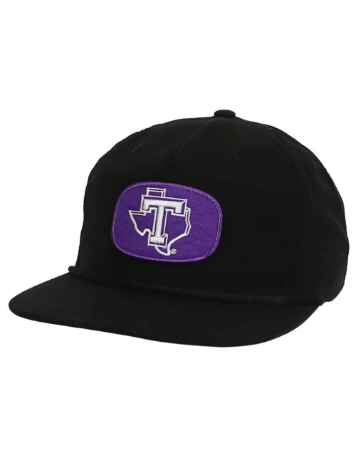 TSU Block T Flat Oval Patch Hat - Image 2