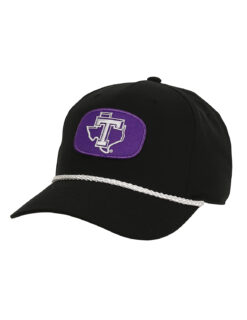 TSU Block T Flat Oval Patch Hat