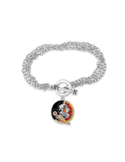 FSU Game Day Glitter Toggle Bracelet