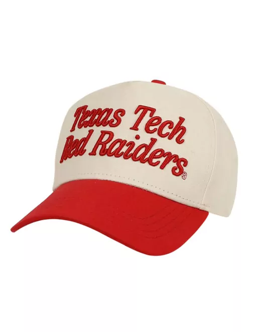 TTU 3D Script Canvas Trucker Hat