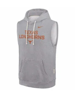 UT Texas Longhorns Nike Sideline Sleeveless Pullover Hoodie