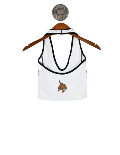 TXST Smallish Logo Halter Top