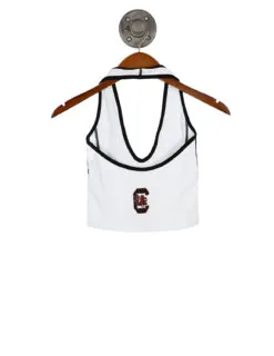 USC Smallish Logo Halter Top