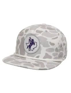 TSU P Texas Rider Circle Patch Hat
