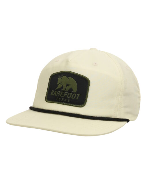 Barefoot Texas Beer Bear Patch Hat - Image 4