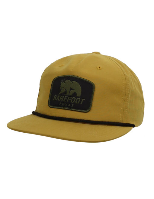 Barefoot Texas Beer Bear Patch Hat - Image 3