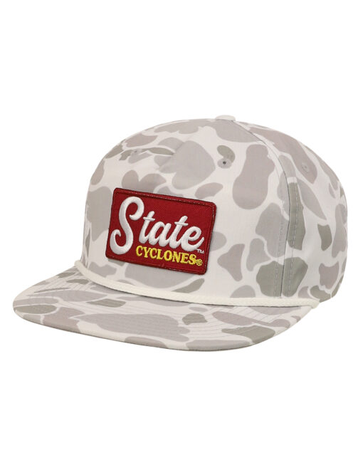 ISU College Script Camo Patch Hat