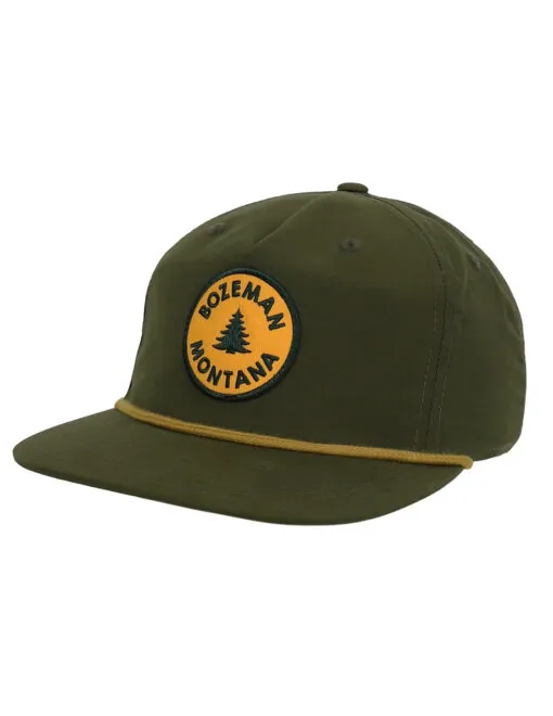 BOZ Royal Pine Circle Patch Hat