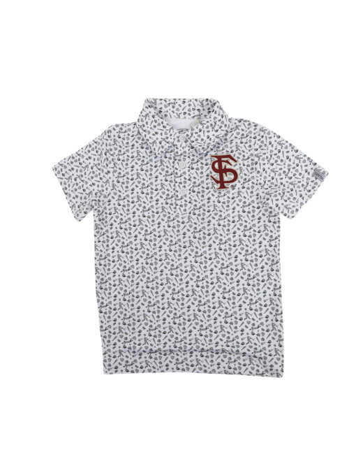 FSU Toddler Baseball Polo