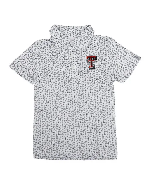 TTU Youth Baseball Polo