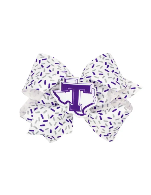 TSU King Confetti Bow