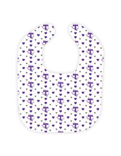 TSU College Logo Heart Bib