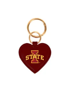 ISU Heart Purse Charm