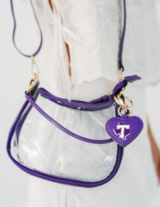 TSU Heart Purse Charm - Image 2
