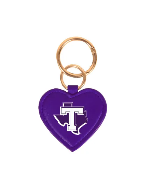 TSU Heart Purse Charm