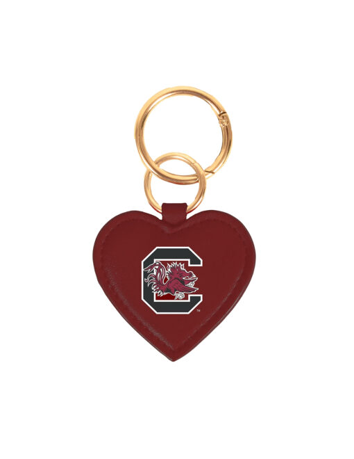 USC Gamecocks Heart Purse Charm