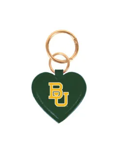 BU Bears Heart Purse Charm