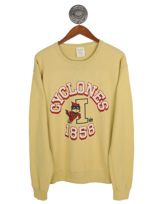 ISU Vin Minute Gold Crewneck
