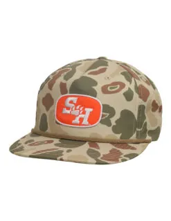 SHSU P SH Paw Flat Oval Camo Hat
