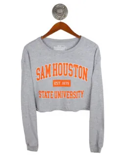 SHSU Uncomplicated Cropped Long Sleeve
