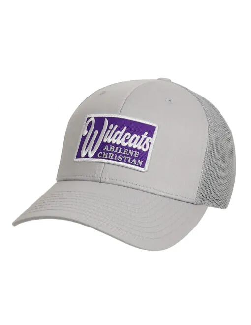 ACU P College Script Patch Hat