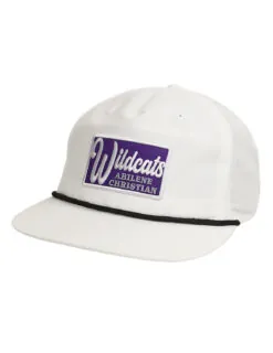 ACU P College Script Patch Hat
