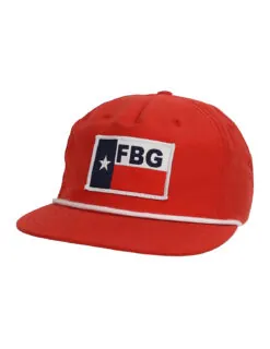 FRED P Texas Flag Patch Hat