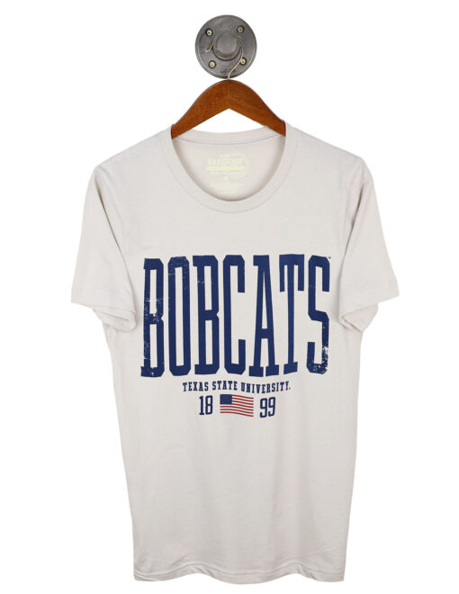 TXST Patriotic Flag Stack Short Sleeve