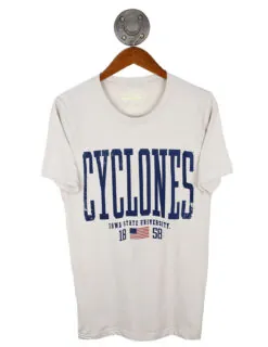 ISU Patriotic Flag Stack Short Sleeve