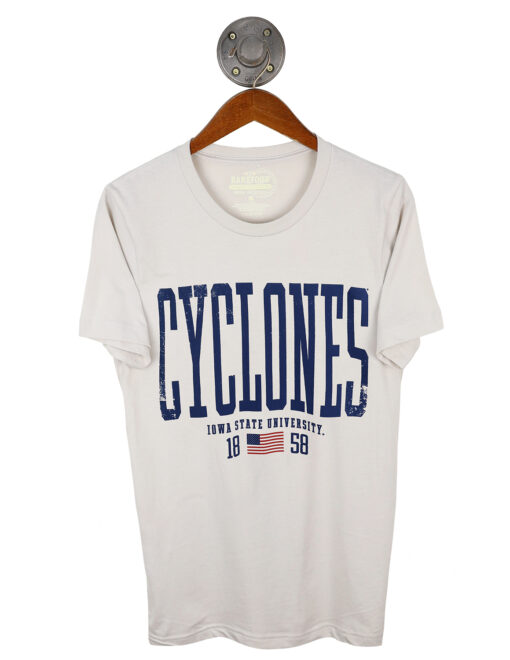 ISU Patriotic Flag Stack Short Sleeve