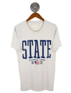 FSU Patriotic Flag Stack Short Sleeve