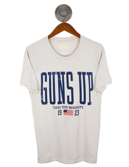 TTU Patriotic Flag Stack Short Sleeve