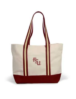 FSU Canvas Boat Tote
