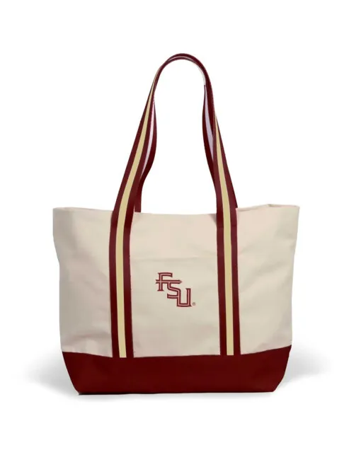 FSU Canvas Boat Tote