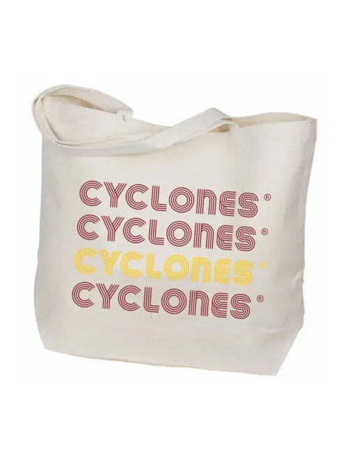 ISU Retro Canvas Tote Bag