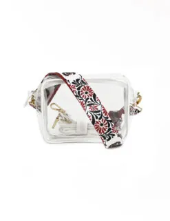 USC Floral Bridget Clear Purse
