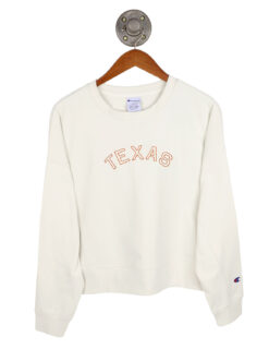 UT Sueded Touch Embroidered Crewneck