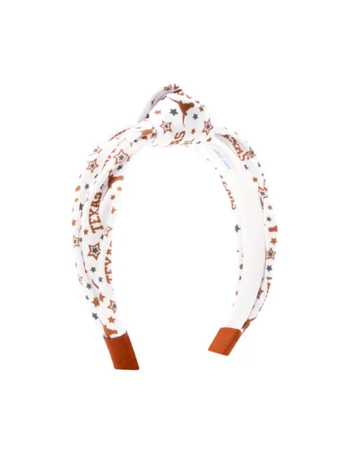 UT Youth College Star Print Headband