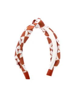 UT Youth College Checkerboard Headband