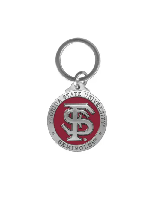 FSU Pewter Keychain