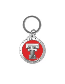 TTU Pewter Keychain