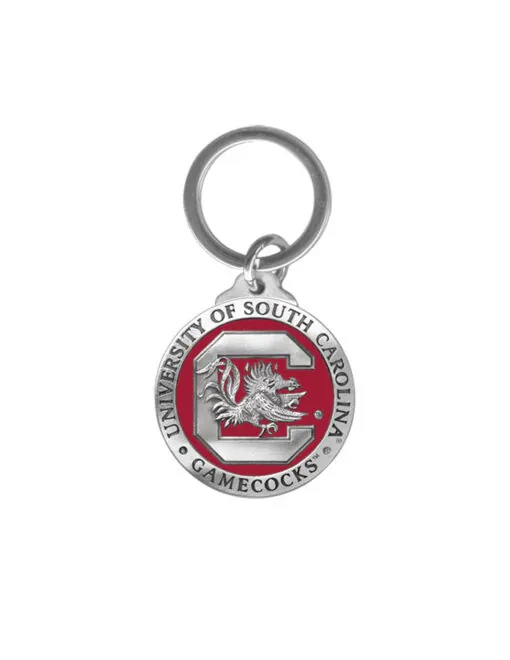 USC Pewter Keychain