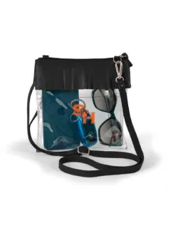 SHSU Fringe Clear Purse