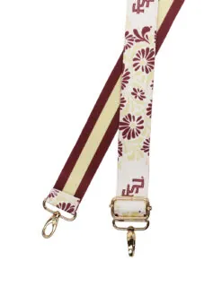 FSU Floral Printed Bag Strap