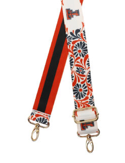 TTU Floral Printed Bag Strap